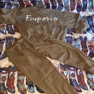 Vintage Emperio Gitano matching sweater and pants